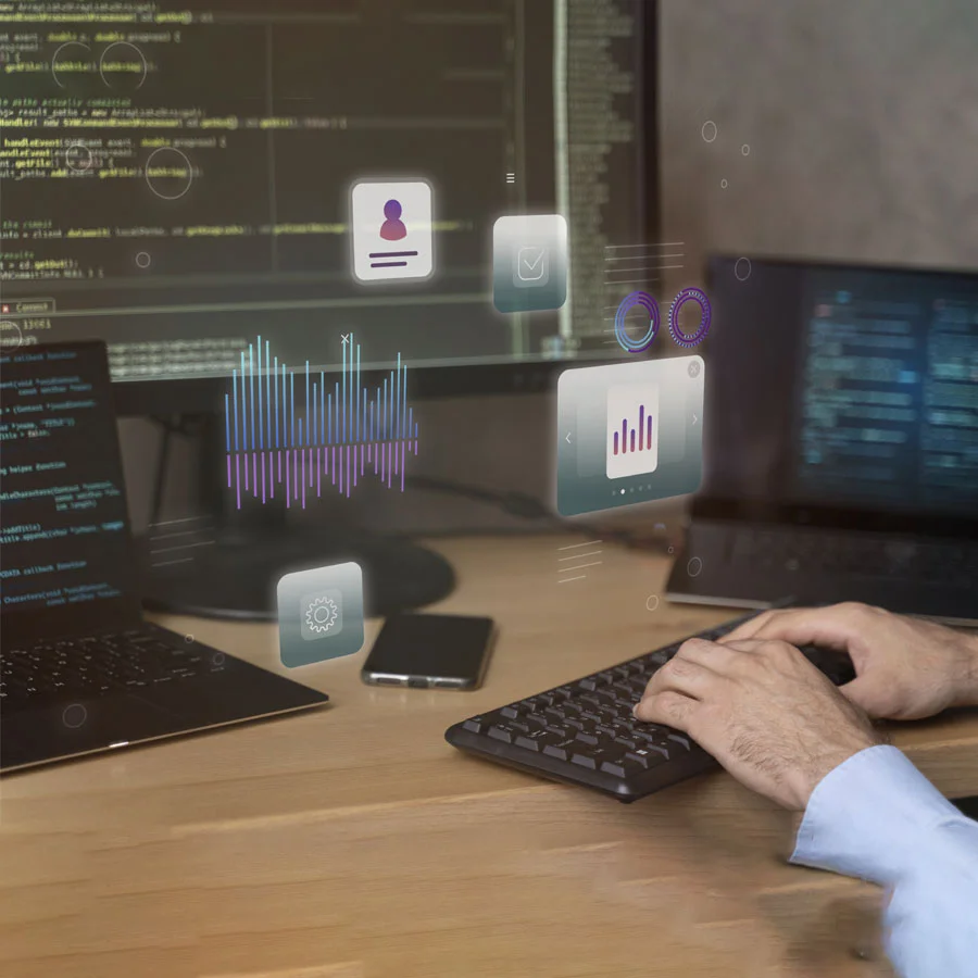 Screenshot of secure coding test environment